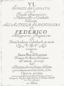 Anna_Bon_di_Venezia,_op._I,_title_page: Motmelderivative work: Hic et nunc / CC BY-SA (https://creativecommons.org/licenses/by-sa/3.0)