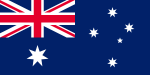 Flag of Australia by Ian Fieggen / Public domain