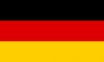 Flag of Germany by Public Domain