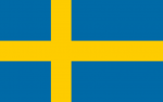 Flag of Sweden by Jon Harald Søby and others. / Public domain